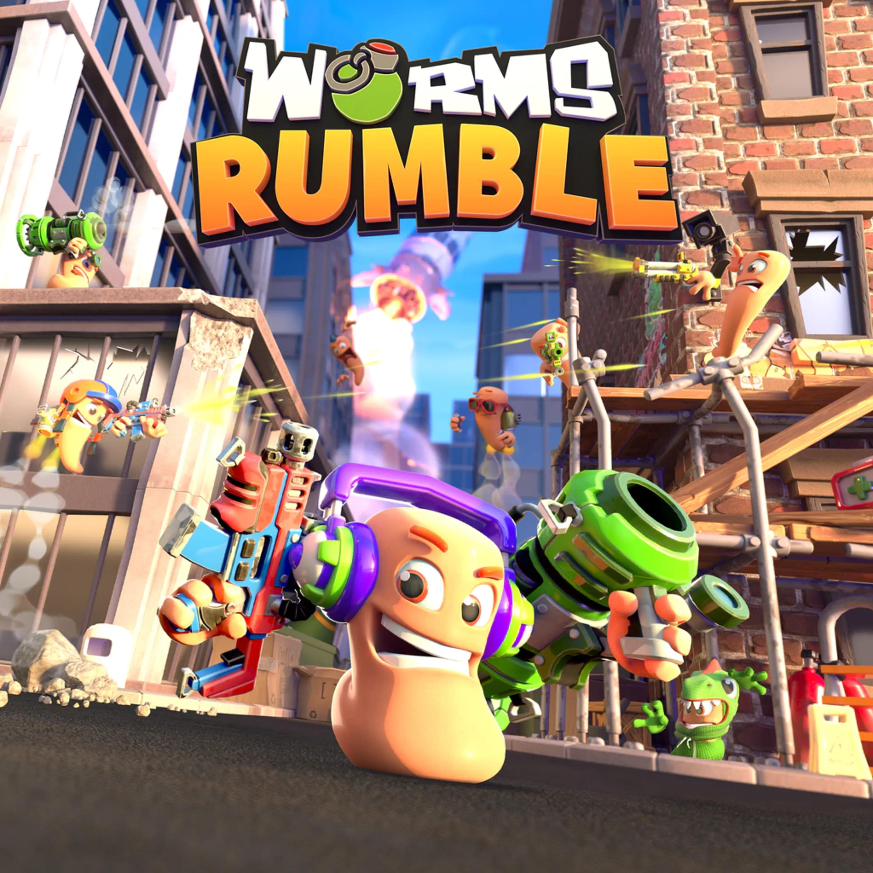 اکانت قانونی Worms Rumble برای PS4 & PS5