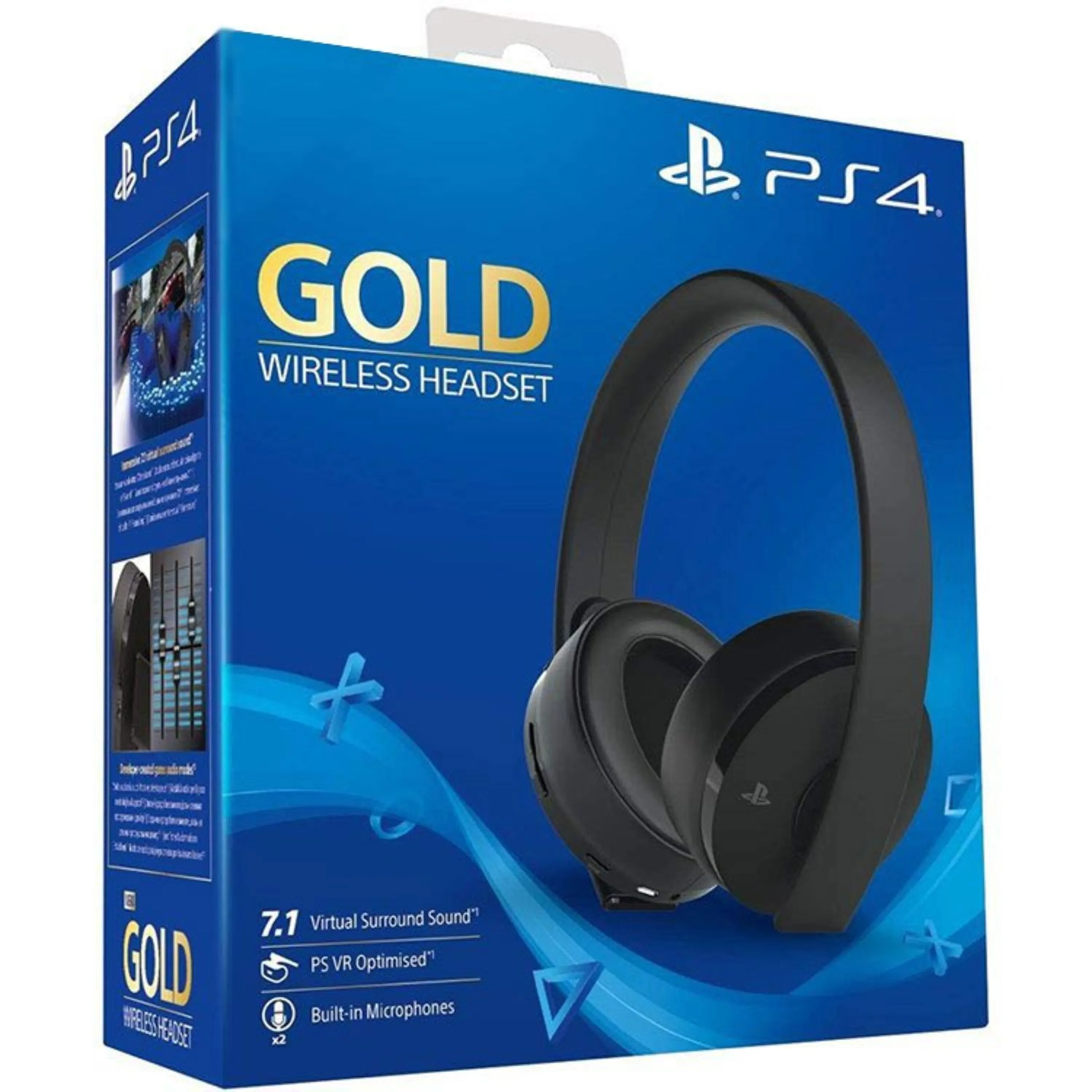 هدست PlayStation Gold Wireless Headset New Series مخصوص Playstation 4