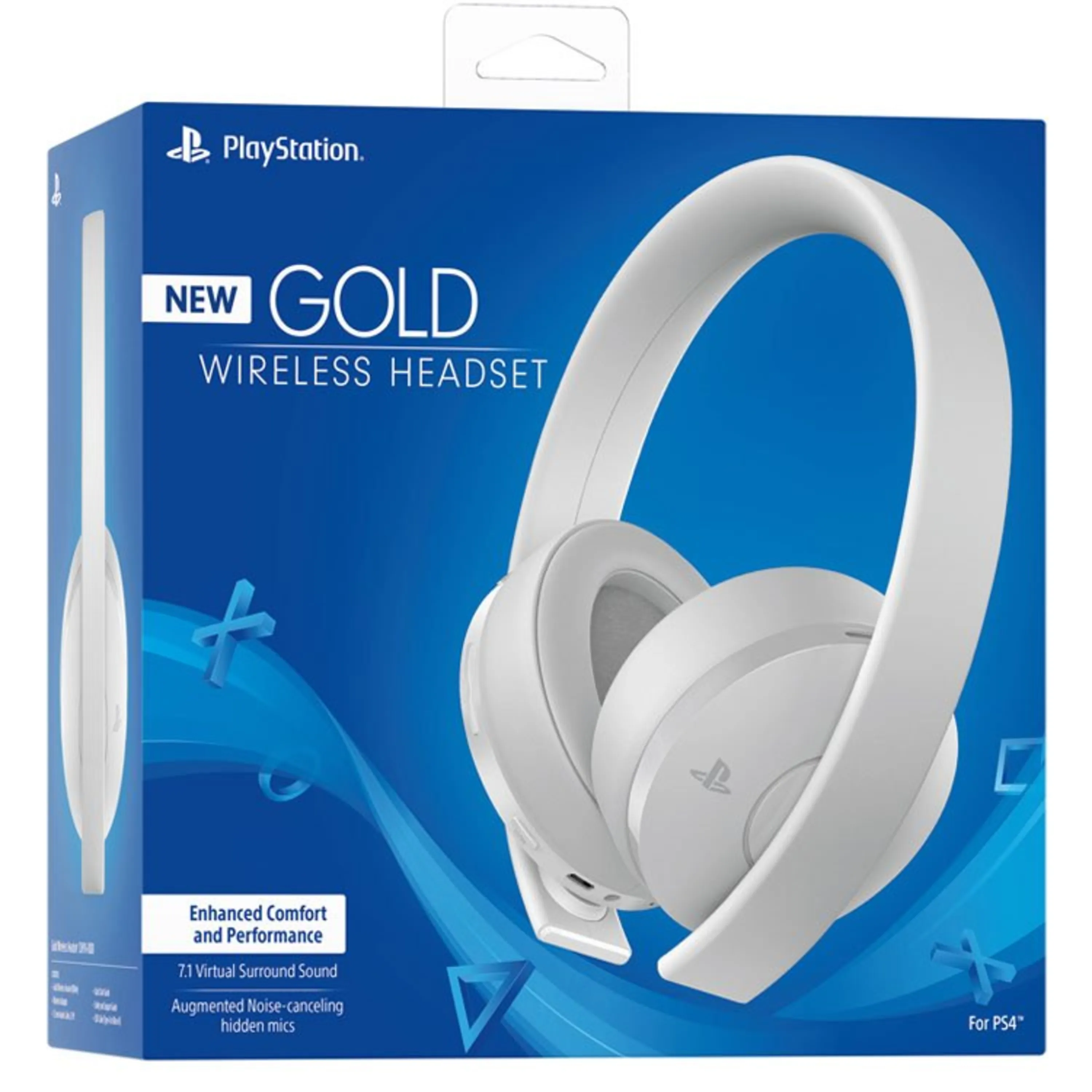 هدست PlayStation Gold Wireless Headset New Series - White مخصوص Playstation 4