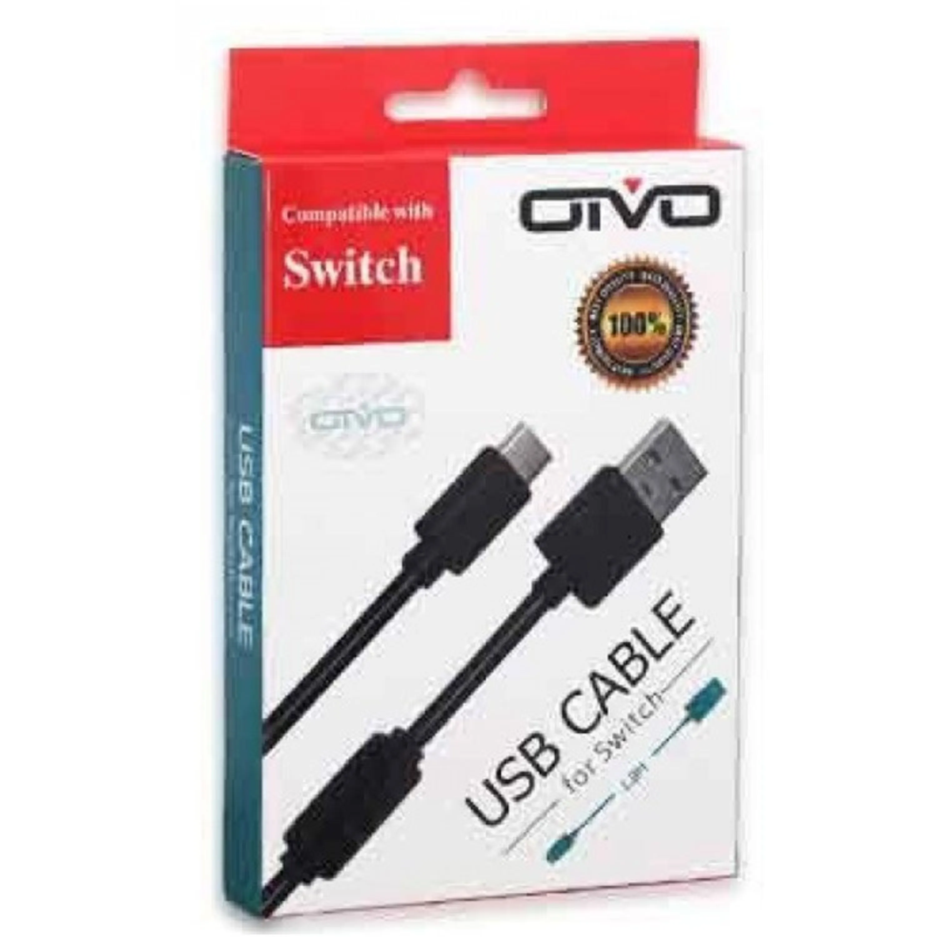 کابل شارژر OIVO USB-C Cable for Nintendo Switch مخصوص Nintendo Switch