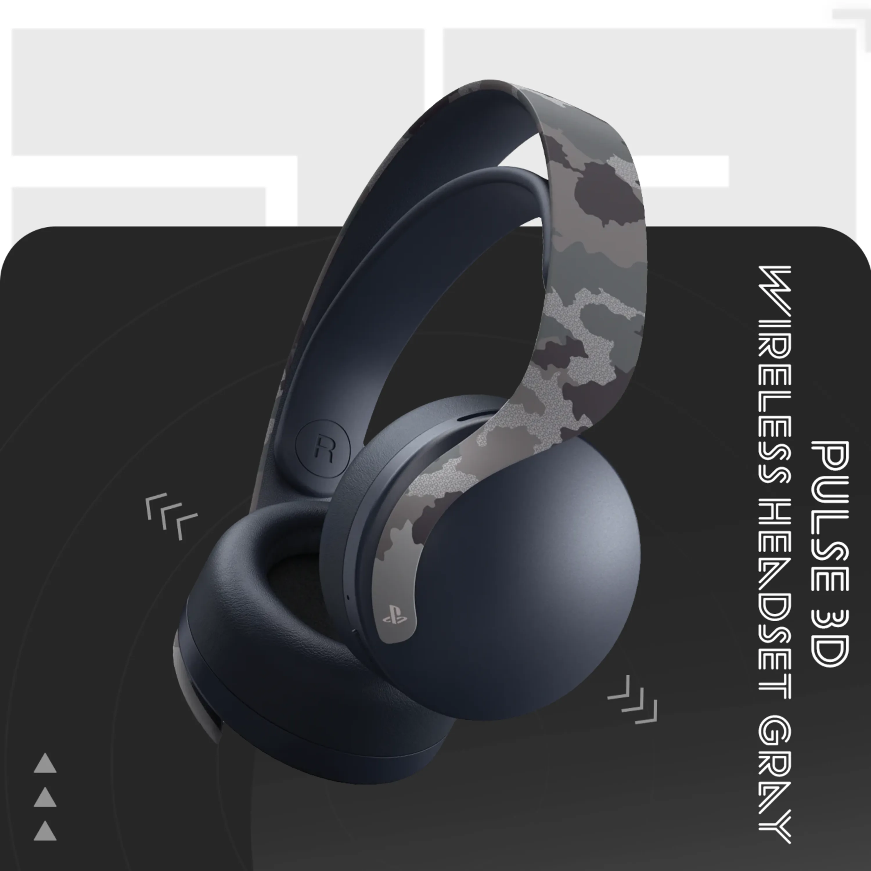 خرید هدست Pulse 3D - بی سیم - خاکستری ارتشی