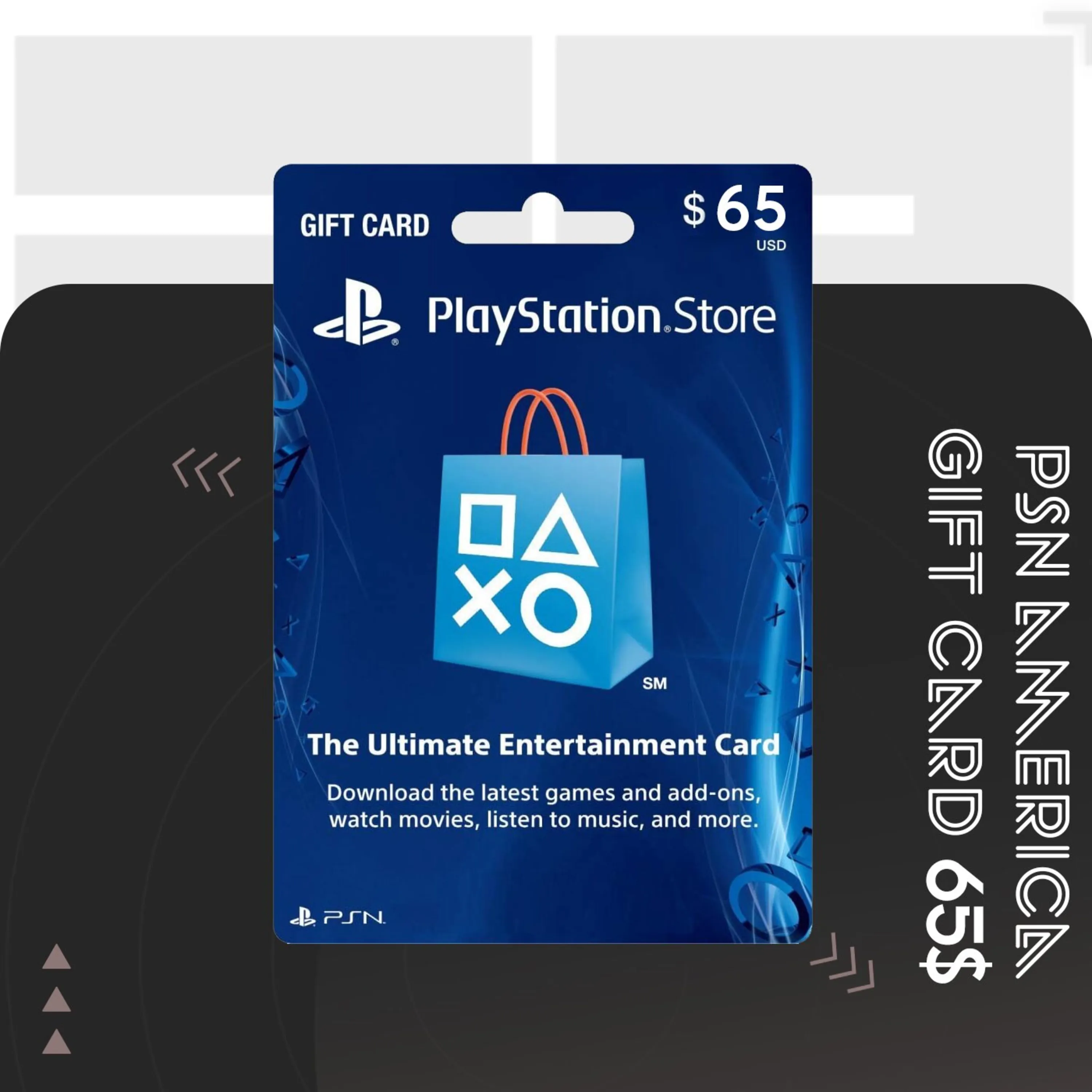 شارژ اکانت PSN آمریکا 65 دلاری