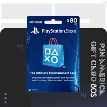 گیفت کارت PSN آمریکا 80 دلاری گیفت کارت PSN آمریکا 80 دلاری