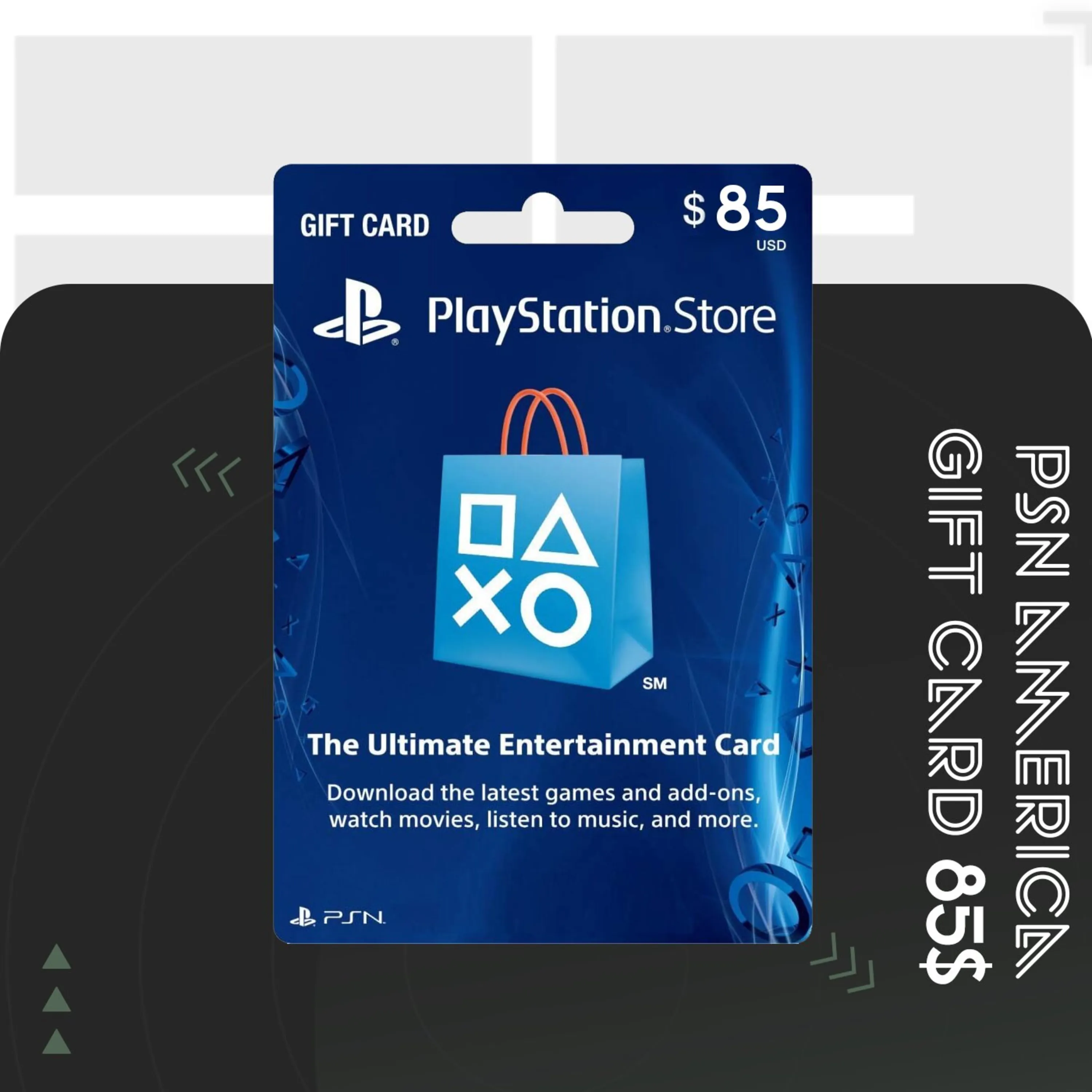 گیفت کارت PSN آمریکا 85 دلاری گیفت کارت PSN آمریکا 85 دلاری