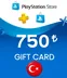 خرید گیفت کارت پلی استیشن ترکیه 750 لیر (PSN Gift Card)