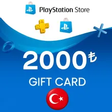 خرید گیفت کارت پلی استیشن ترکیه 2000 لیر (PSN Gift Card)