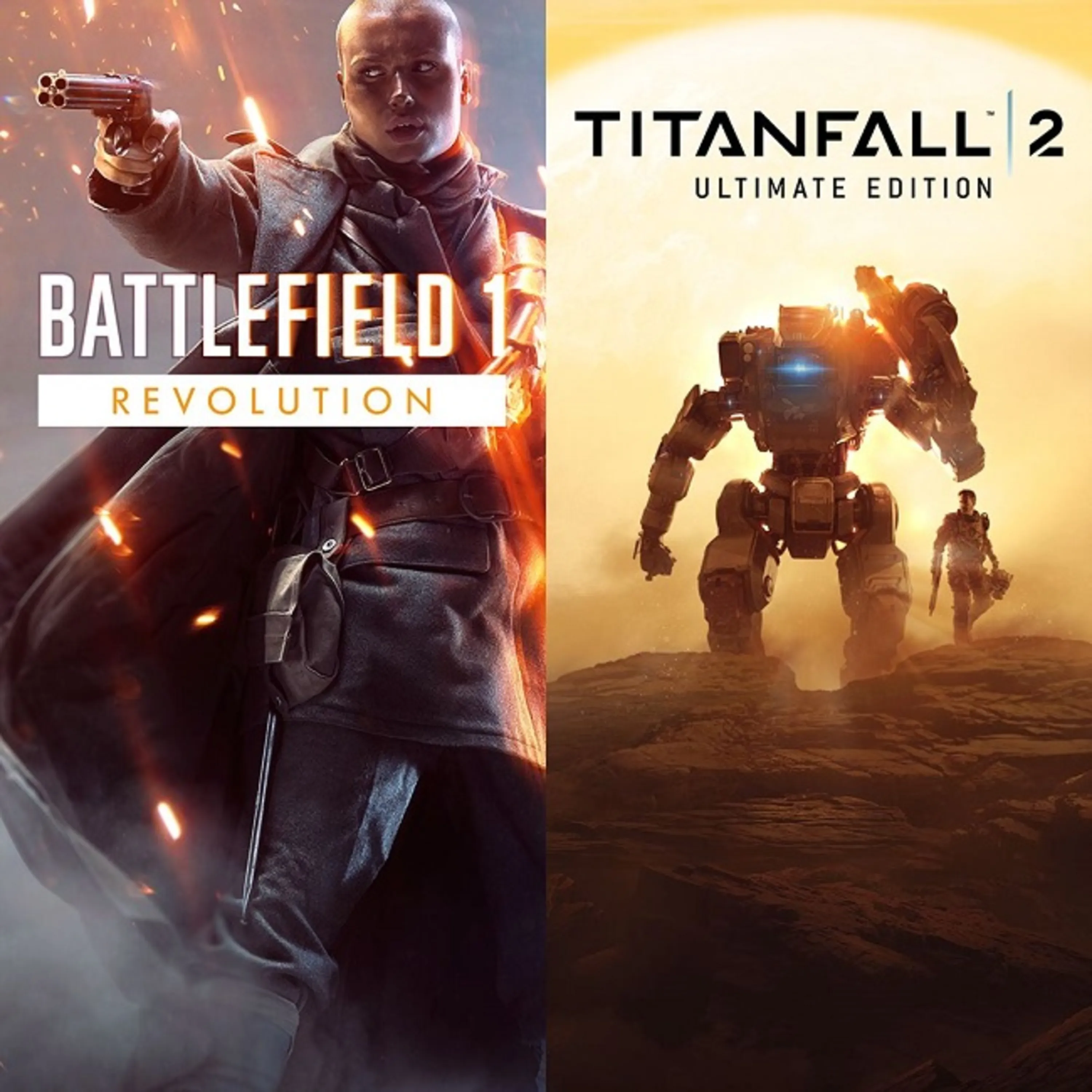 اکانت ظرفیت دوم Battlefield 1 & Titanfall 2 Ultimate Bundle برای PS5