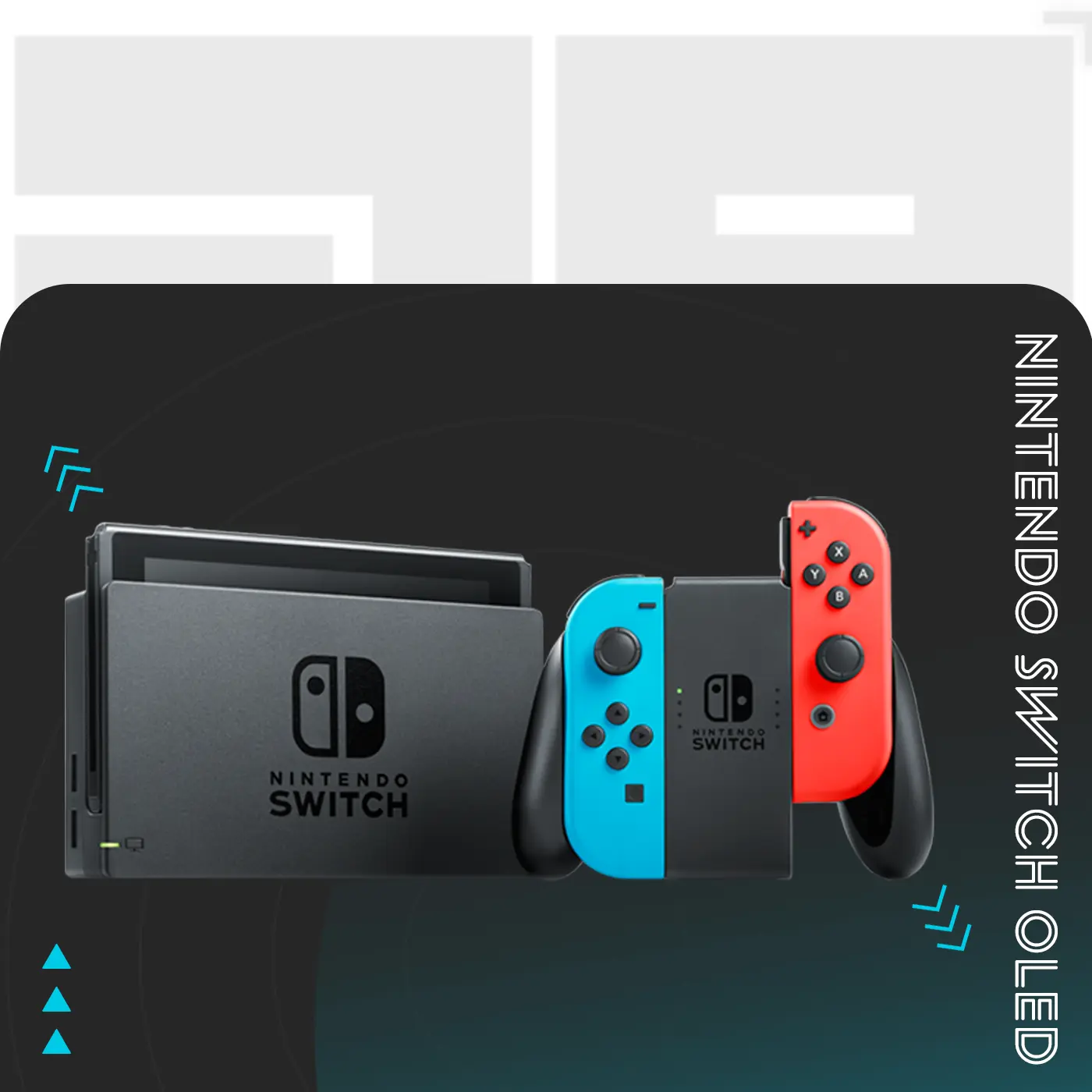 کنسول بازی نینتندو Nintendo Switch OLED جوی کان قرمز/آبی