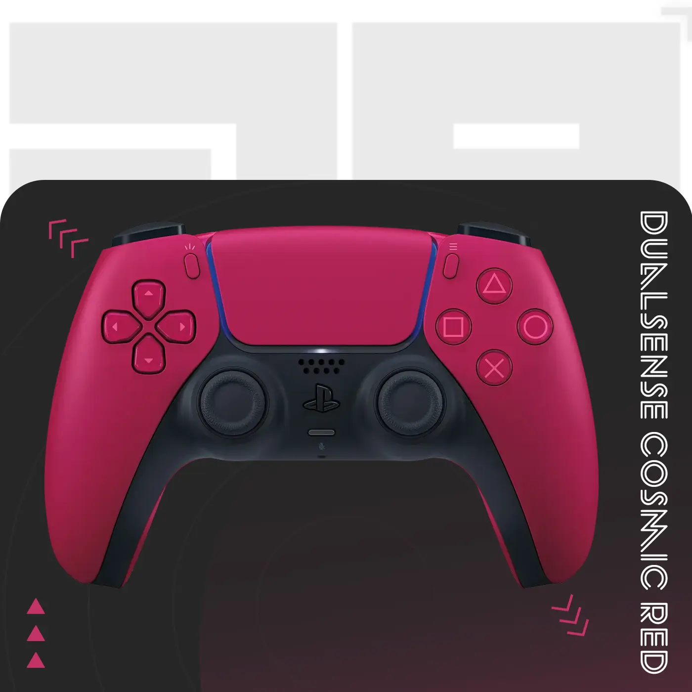 دسته PS5 قرمز