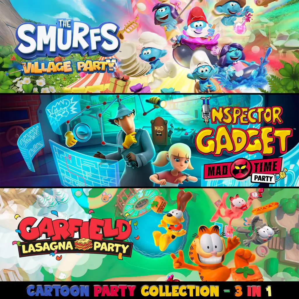 Cartoon Party Collection - 3 in 1
