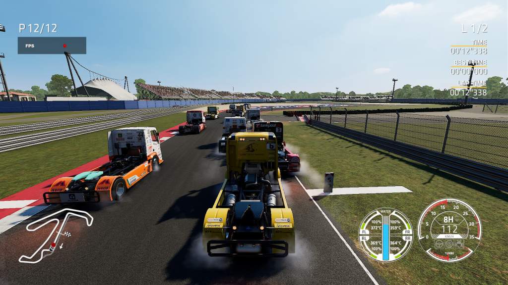 اکانت قانونی بازی FIA European Truck Racing Championship برای PS4&PS5