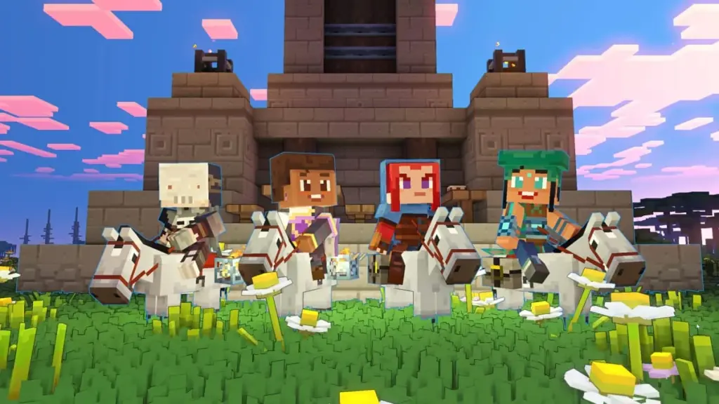 مشخصات اکانت قانونی بازی Minecraft برای PS5 و PS4